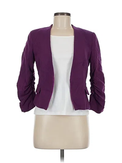 Pre-owned H&m Cardigan Sweater In Purple
