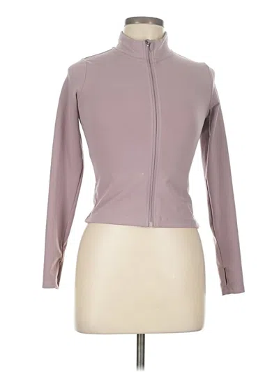 Pre-owned H&m Cardigan Sweater In Purple