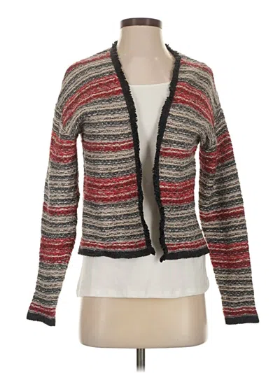 Pre-owned H&m Cardigan Sweater In Red