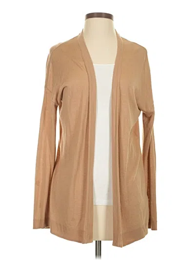 Pre-owned H&m Cardigan Sweater In Tan