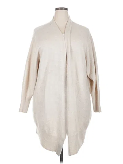Pre-owned H&m Cardigan Sweater In Tan