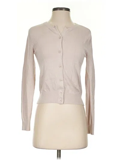 Pre-owned H&m Cardigan Sweater In Tan