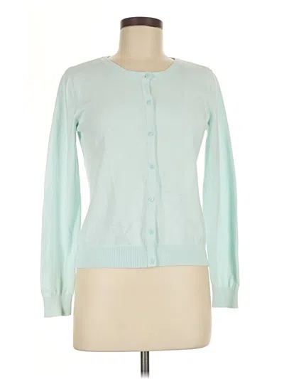 Pre-owned H&m Cardigan Sweater In Teal