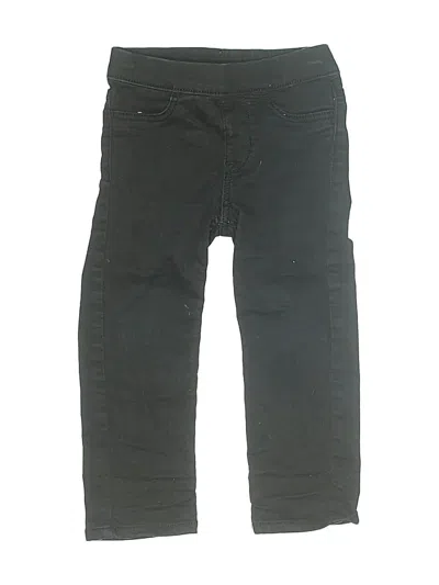 Pre-owned H&m Kids' Cargo Pants In Black