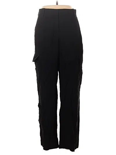 Pre-owned H&m Cargo Pants In Black