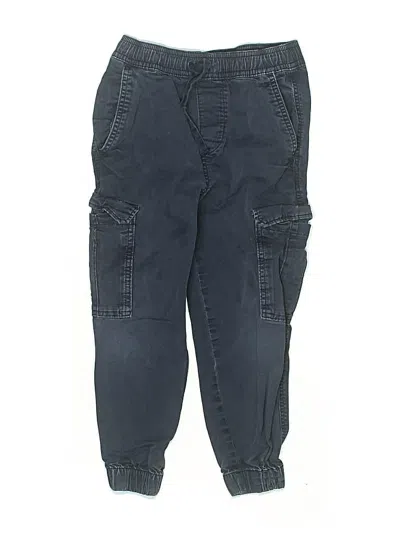 Pre-owned H&m Kids' Cargo Pants In Blue