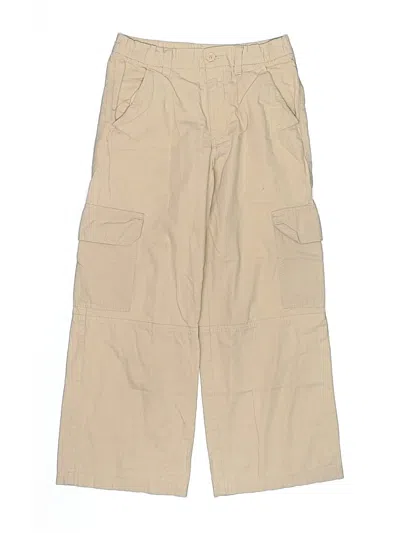 Pre-owned H&m Kids' Cargo Pants In Brown