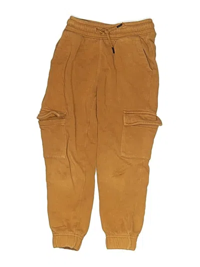 Pre-owned H&m Kids' Cargo Pants In Brown