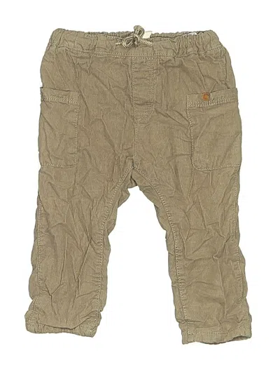 Pre-owned H&m Kids' Cargo Pants In Brown