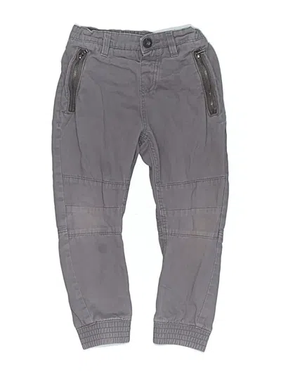 Pre-owned H&m Kids' Cargo Pants In Gray