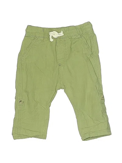 Pre-owned H&m Babies' Cargo Pants In Green