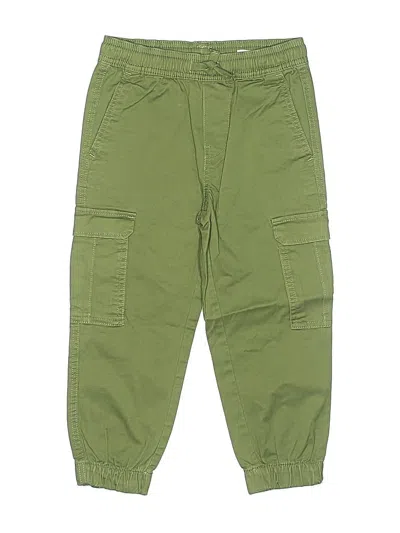 Pre-owned H&m Kids' Cargo Pants In Green