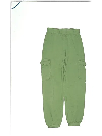 Pre-owned H&m Kids' Cargo Pants In Green