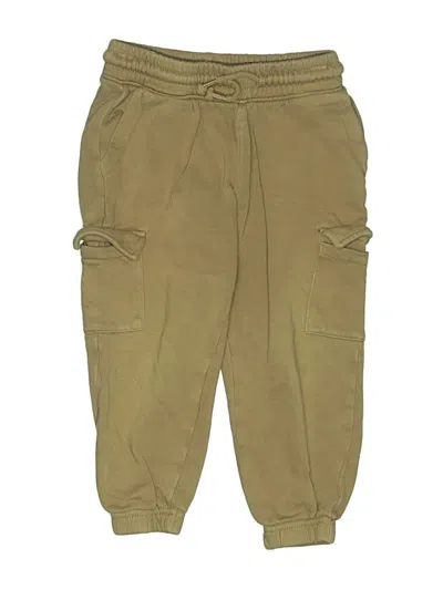 Pre-owned H&m Kids' Cargo Pants In Green
