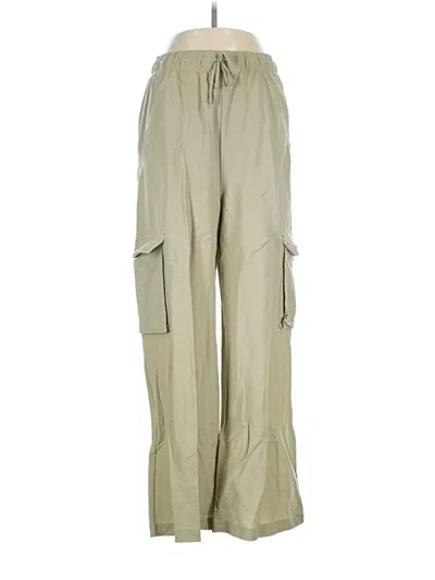 Pre-owned H&m Cargo Pants In Green