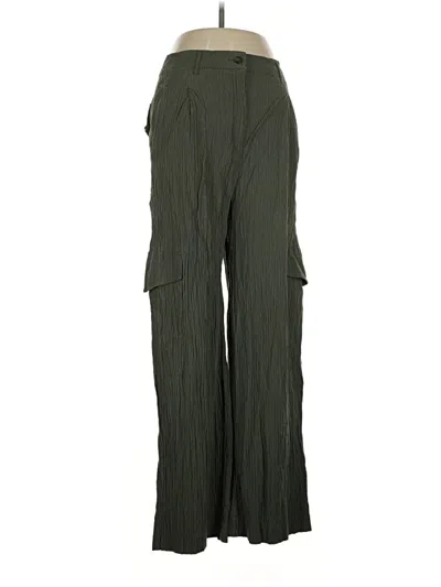 Pre-owned H&m Cargo Pants In Green