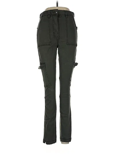Pre-owned H&m Cargo Pants In Green