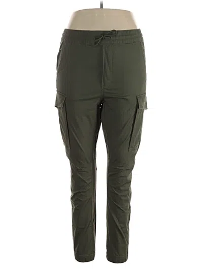 Pre-owned H&m Cargo Pants In Green