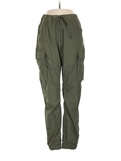 Pre-owned H&m Cargo Pants In Green