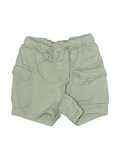 Pre-owned H&m Kids' Cargo Shorts In Green