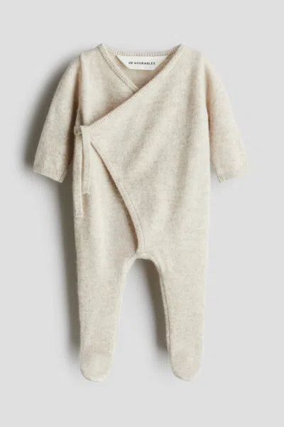 H&m Babies' Cashmere Jumpsuit In Brown