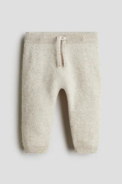 H&m Babies' Cashmere Knit Pants In Gray