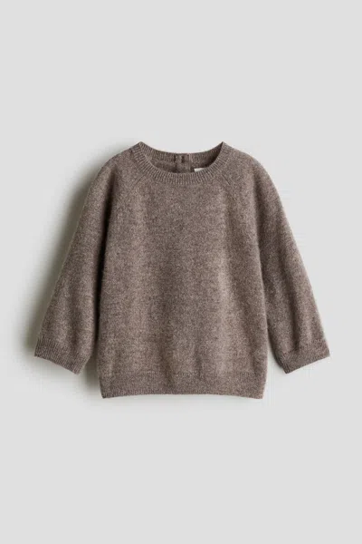H&m Babies' Cashmere Knit Sweater In Brown