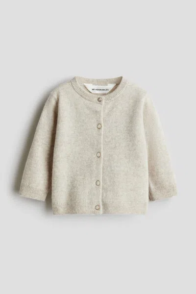 H&m Babies' Cashmere-knit Cardigan In White