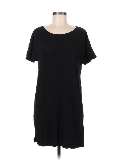 Pre-owned H&m Casual Dress In Black