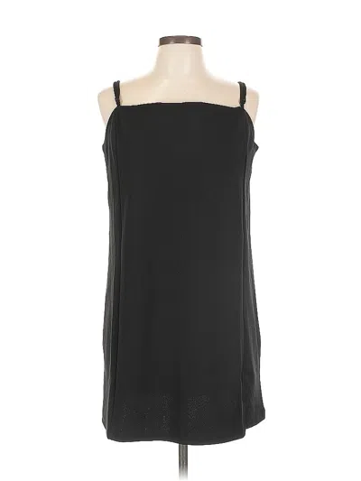 Pre-owned H&m Casual Dress In Black