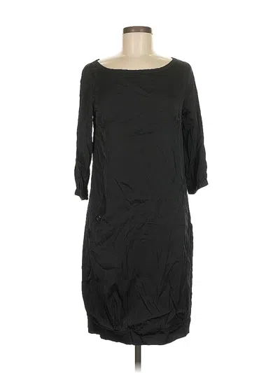 Pre-owned H&m Casual Dress In Black