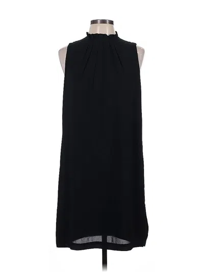 Pre-owned H&m Casual Dress In Black
