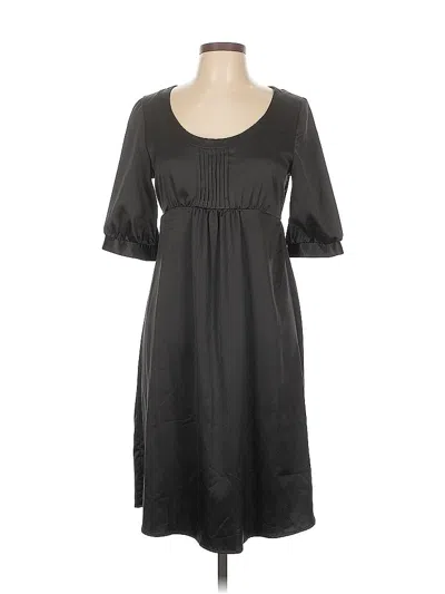 Pre-owned H&m Casual Dress In Black