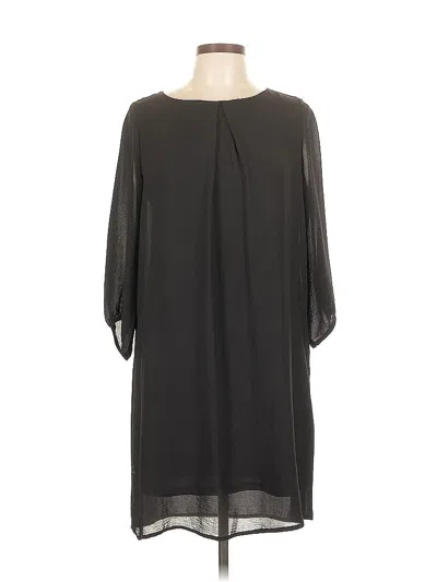 Pre-owned H&m Casual Dress In Black