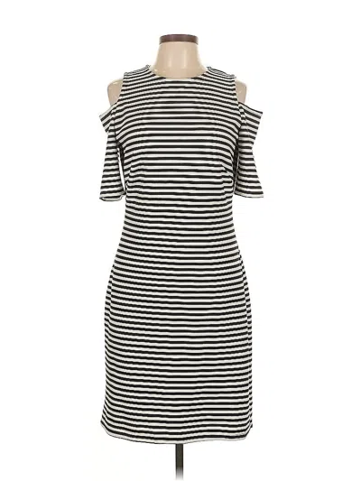 Pre-owned H&m Casual Dress In Black