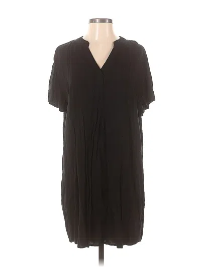 Pre-owned H&m Casual Dress In Black