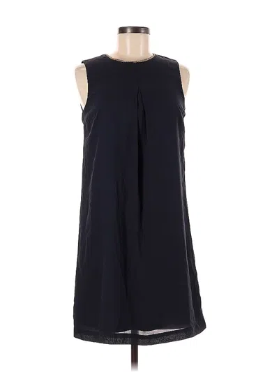 Pre-owned H&m Casual Dress In Black