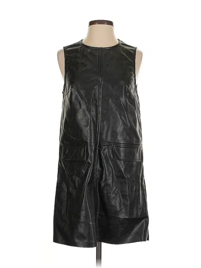 Pre-owned H&m Casual Dress In Black