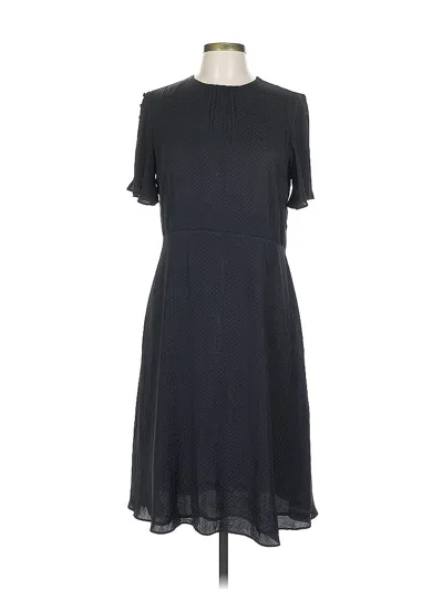 Pre-owned H&m Casual Dress In Black