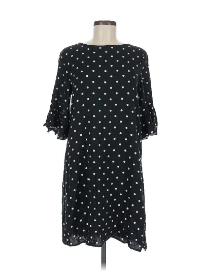 Pre-owned H&m Casual Dress In Black