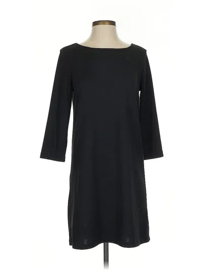 Pre-owned H&m Casual Dress In Black