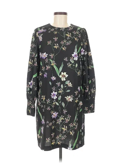 Pre-owned H&m Casual Dress In Black