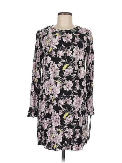 Pre-owned H&m Casual Dress In Black