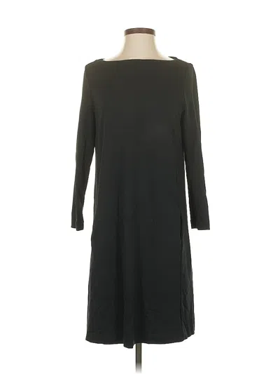 Pre-owned H&m Casual Dress In Black