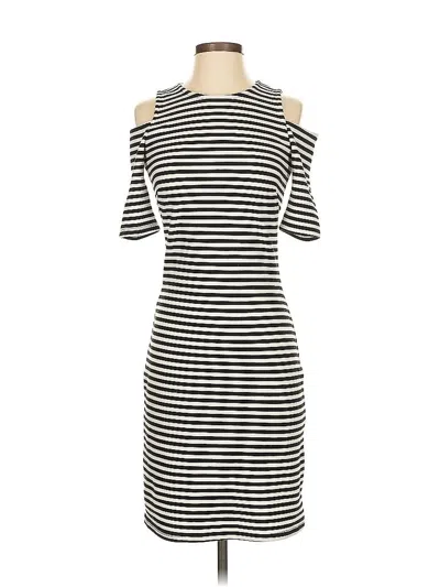 Pre-owned H&m Casual Dress In Black