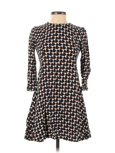 Pre-owned H&m Casual Dress In Black