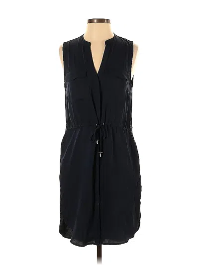 Pre-owned H&m Casual Dress In Black