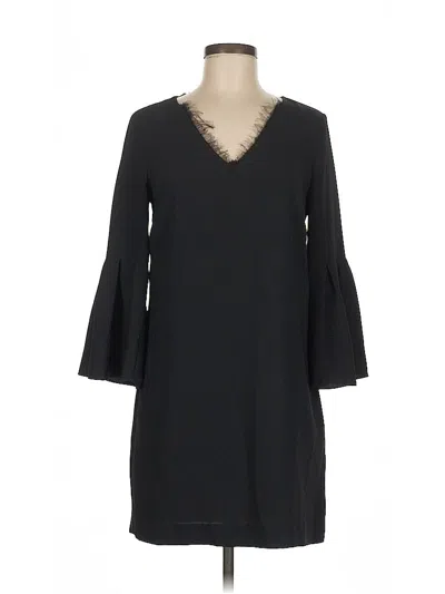 Pre-owned H&m Casual Dress In Black