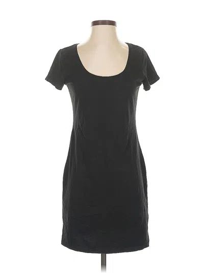 Pre-owned H&m Casual Dress In Black