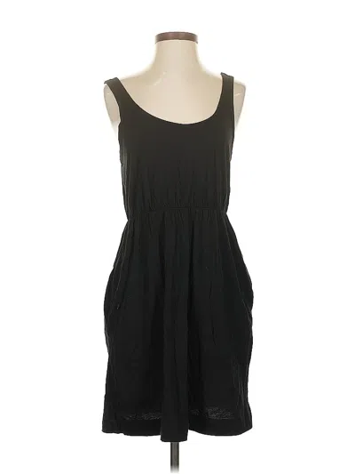 Pre-owned H&m Casual Dress In Black